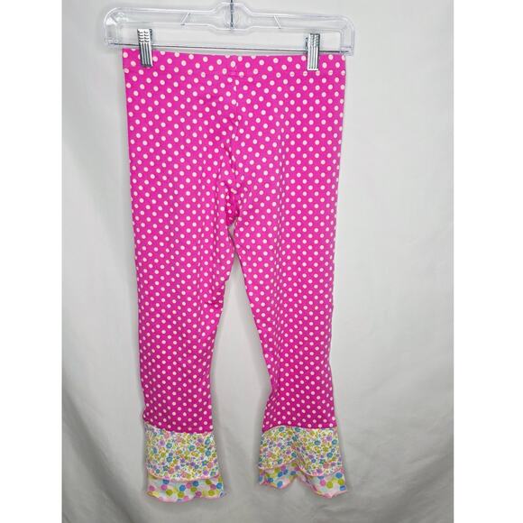 Matilda Jane Pink Pooka Dot  Kids Pants Size 14 New with Tags - Picture 2 of 12
